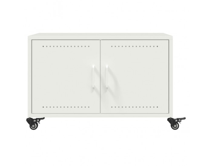 Sonata H Маса за кафе, бяла, 68x50x43,5 см, стомана