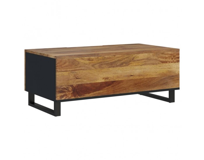 Sonata H Маса за кафе, 100x54x40 см, манго масив и инженерно дърво