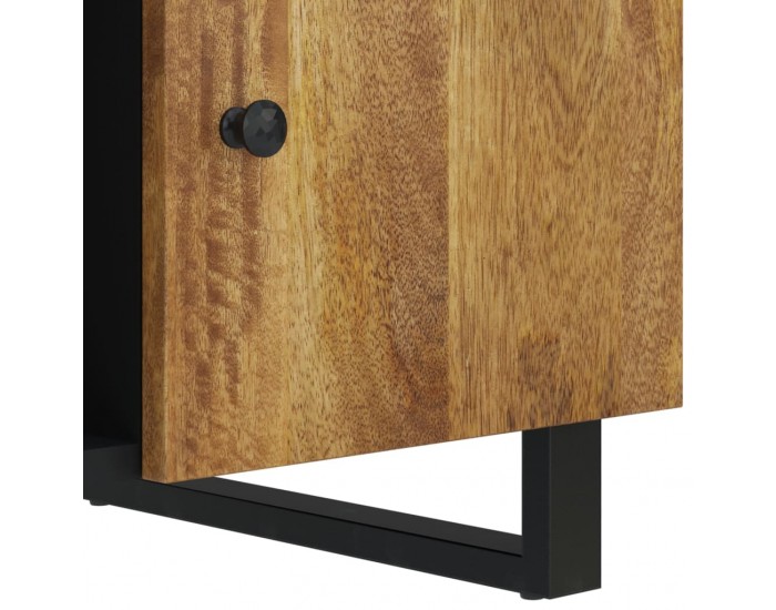 Sonata H Маса за кафе, 100x54x40 см, манго масив и инженерно дърво