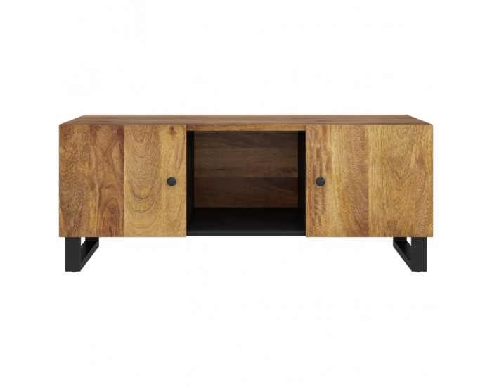 Sonata H Маса за кафе, 100x54x40 см, манго масив и инженерно дърво