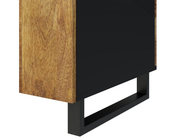 Sonata H Маса за кафе, 100x54x40 см, манго масив и инженерно дърво