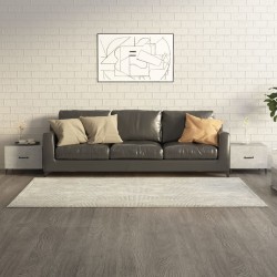 Sonata H Маса за кафе с метални крака 2 бр Бетонно сиво 50x50x40 см - Холни маси