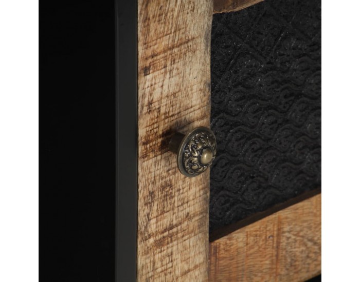 Sonata H Маса за кафе, 90x50x35 см, грубо мангово дърво масив