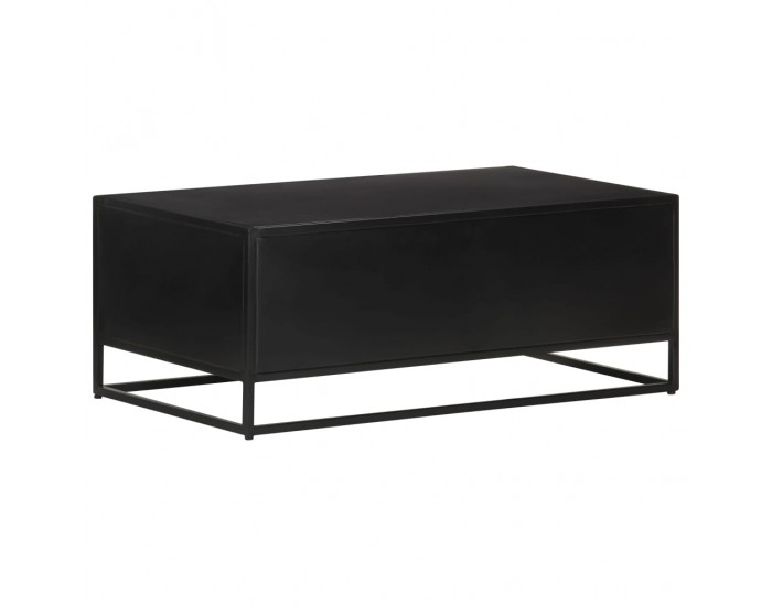 Sonata H Маса за кафе, 90x50x35 см, грубо мангово дърво масив