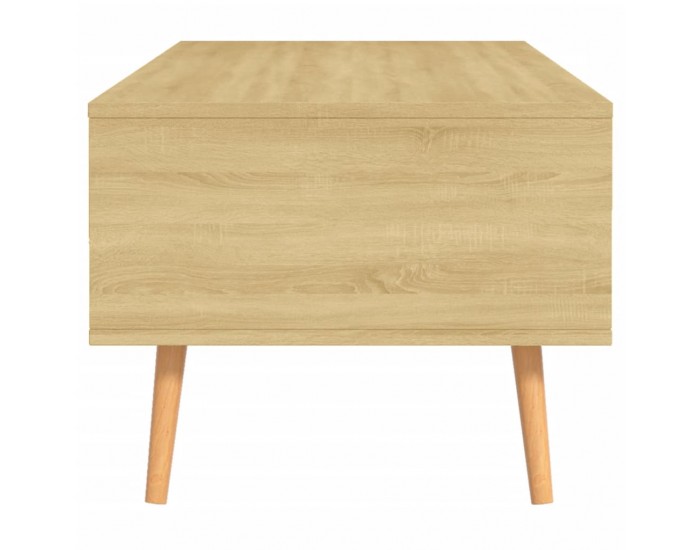 Sonata H Кафе маса, сонома дъб, 100x49,5x43 см, инженерно дърво