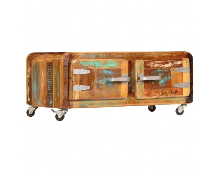 Sonata H Маса за кафе, 85x55x40 см, масивно регенерирано дърво