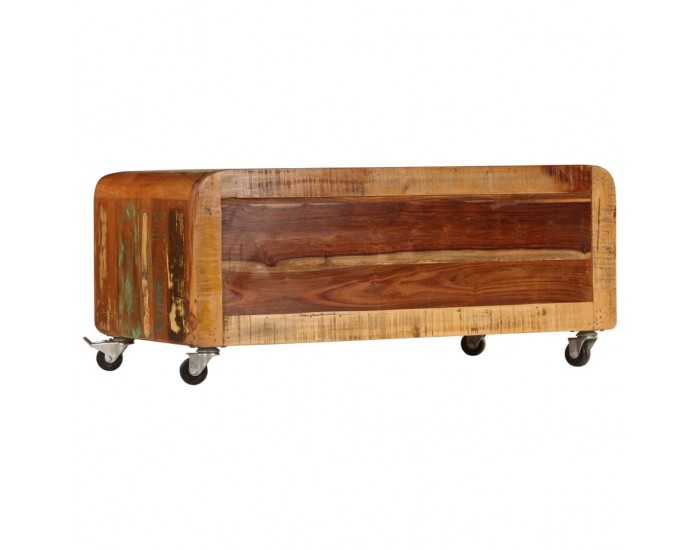 Sonata H Маса за кафе, 85x55x40 см, масивно регенерирано дърво