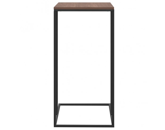 Sonata H Странична маса, черна, 40x30x59 см, инженерна дървесина