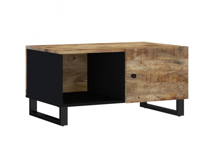 Sonata H Маса за кафе, 80x50x40 см, манго масив и инженерно дърво