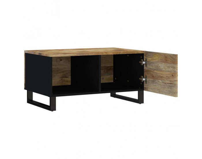 Sonata H Маса за кафе, 80x50x40 см, манго масив и инженерно дърво