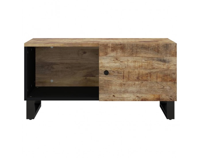 Sonata H Маса за кафе, 80x50x40 см, манго масив и инженерно дърво