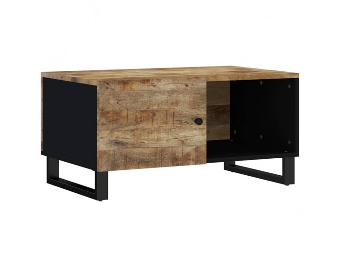 Sonata H Маса за кафе, 80x50x40 см, манго масив и инженерно дърво