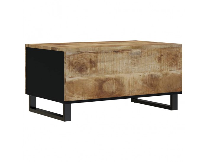 Sonata H Маса за кафе, 80x50x40 см, манго масив и инженерно дърво