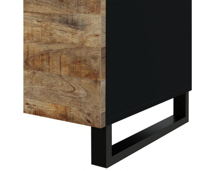 Sonata H Маса за кафе, 80x50x40 см, манго масив и инженерно дърво