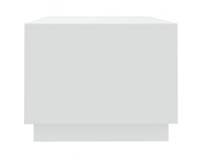 Sonata H Маса за кафе, бяла, 102x55x43 см, инженерно дърво