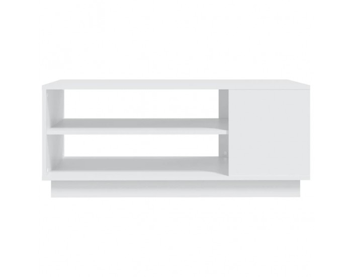 Sonata H Маса за кафе, бяла, 102x55x43 см, инженерно дърво