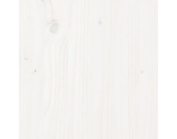 Sonata H Кафе маса, бяла, 110x50x40 см, борово дърво масив