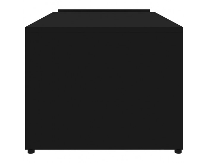 Sonata H Маса за кафе, черна, 90x45x35 см, инженерно дърво