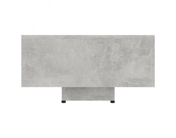 Sonata H Маса за кафе, бетонно сива, 85x55x31 см, инженерно дърво