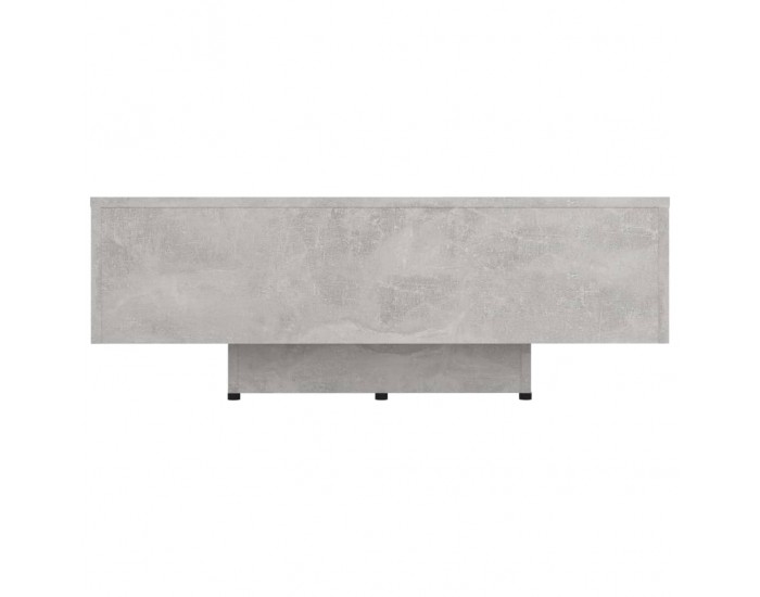 Sonata H Маса за кафе, бетонно сива, 85x55x31 см, инженерно дърво