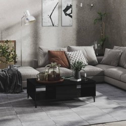 Sonata H Маса за кафе, черен гланц, 103,5x60x35 см, инженерно дърво - Холни маси