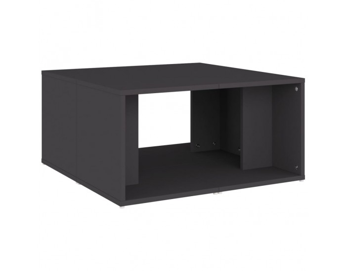 Sonata H Маси за кафе, 4 бр, сиви, 33x33x33 см, инженерно дърво