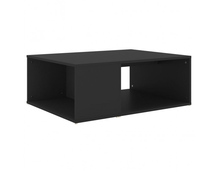 Sonata H Маса за кафе, черна, 90x67x33 см, инженерно дърво