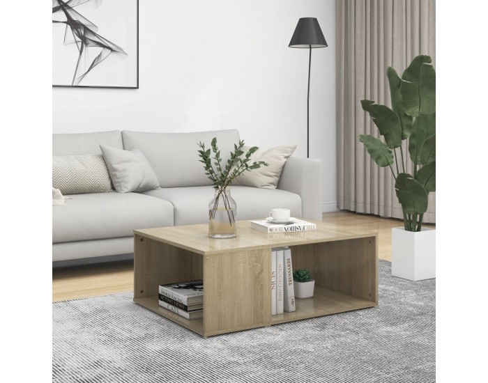 Sonata H Маса за кафе, дъб сонома, 90x67x33 см, инженерно дърво