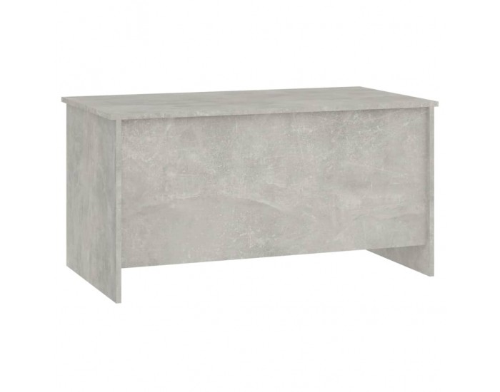 Sonata H Маса за кафе, бетонно сива, 102x55,5x52,5 см, инженерно дърво