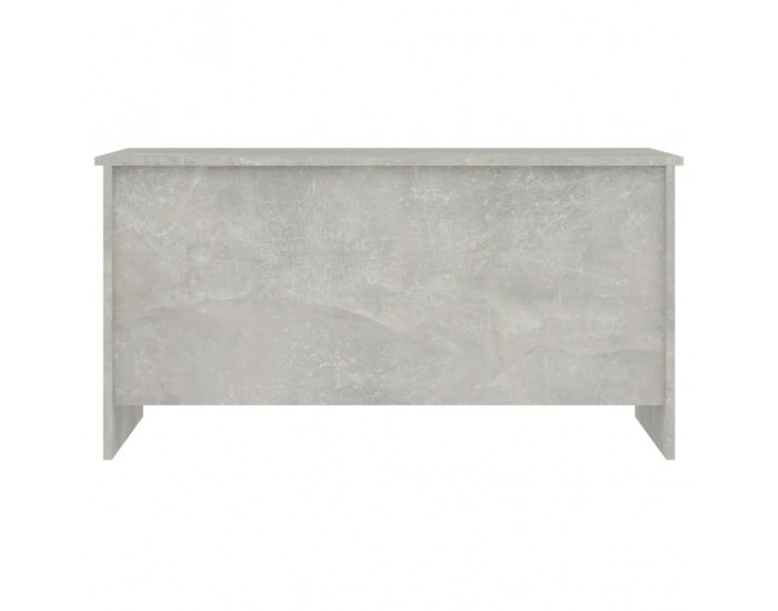 Sonata H Маса за кафе, бетонно сива, 102x55,5x52,5 см, инженерно дърво