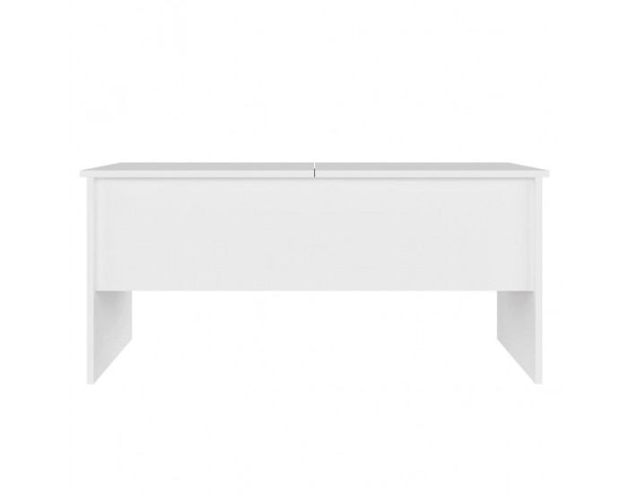 Sonata H Маса за кафе, бяла, 102x50,5x46,5 см, инженерно дърво