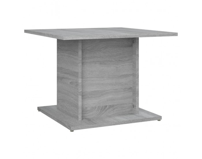 Sonata H Кафе маса, сив сонома, 55,5x55,5x40 см, инженерно дърво