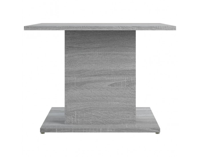 Sonata H Кафе маса, сив сонома, 55,5x55,5x40 см, инженерно дърво