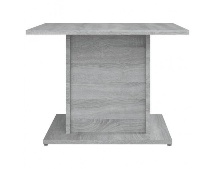 Sonata H Кафе маса, сив сонома, 55,5x55,5x40 см, инженерно дърво