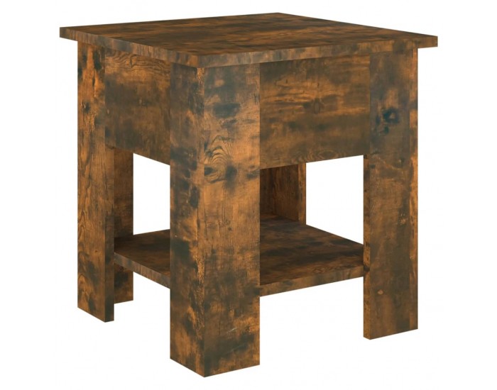 Sonata H Маса за кафе, опушен дъб, 40x40x42 см, инженерно дърво