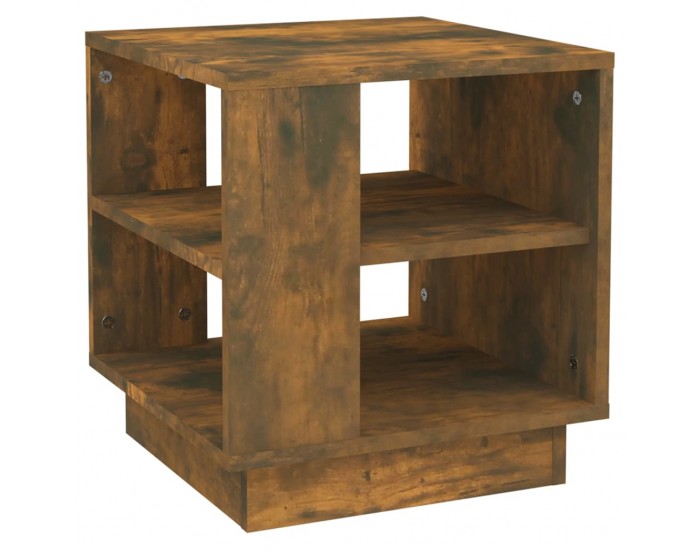 Sonata H Маса за кафе, опушен дъб, 40x40x43 см, инженерно дърво