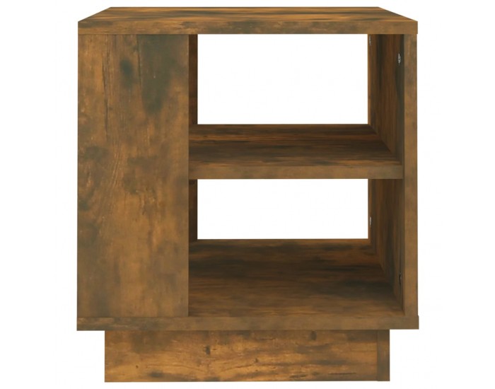 Sonata H Маса за кафе, опушен дъб, 40x40x43 см, инженерно дърво