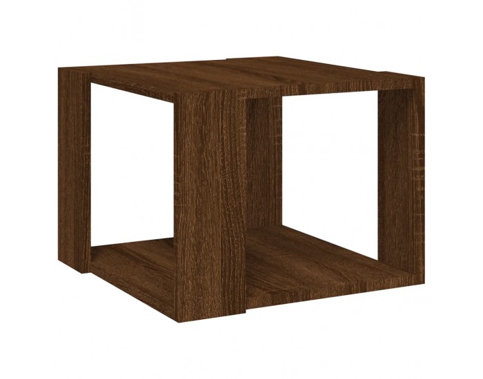 Sonata H Маса за кафе, кафяв дъб, 40x40x30 см, инженерно дърво