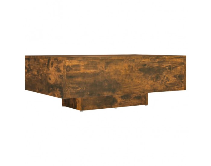 Sonata H Маса за кафе, опушен дъб, 85x55x31 см, инженерно дърво