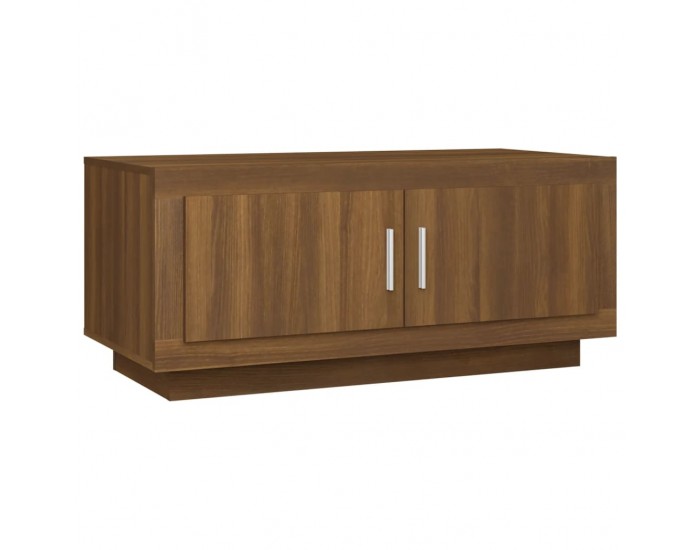 Sonata H Кафе маса, Кафяв дъб, 102x50x45 см, инженерно дърво