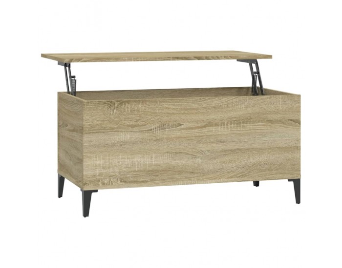 Sonata H Кафе маса, дъб сонома, 90x44,5x45 см, инженерно дърво