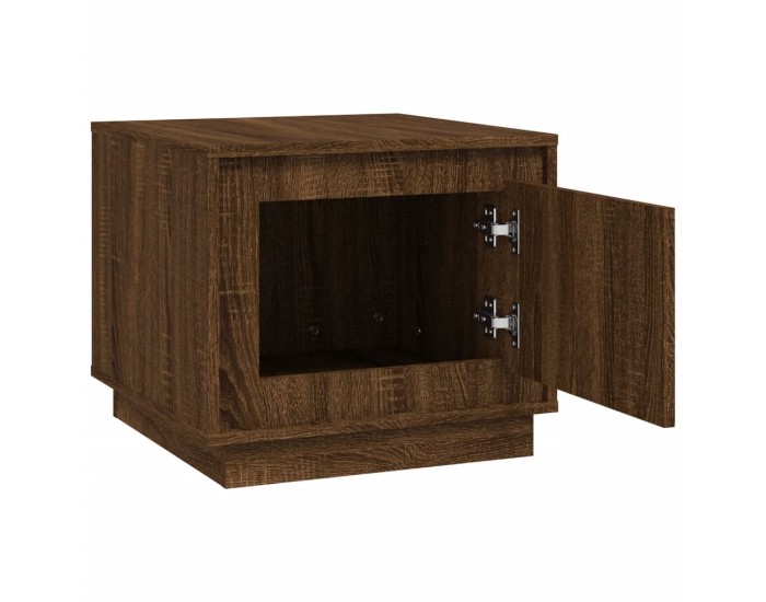 Sonata H Кафе маса, кафяв дъб, 51x50x44 см, инженерно дърво