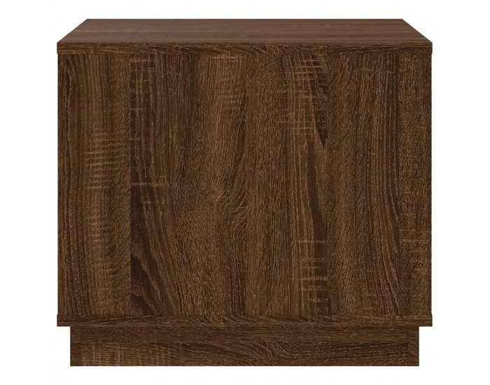 Sonata H Кафе маса, кафяв дъб, 51x50x44 см, инженерно дърво