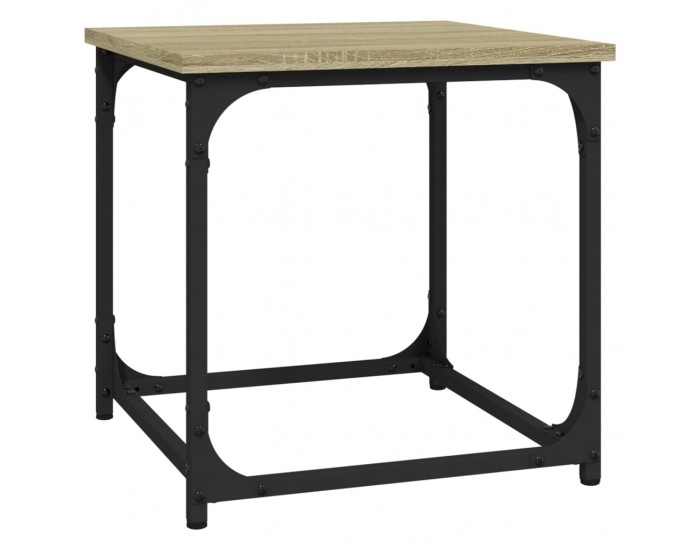 Sonata H Странична маса, Дъб сонома, 40x40x40 см, инженерно дърво