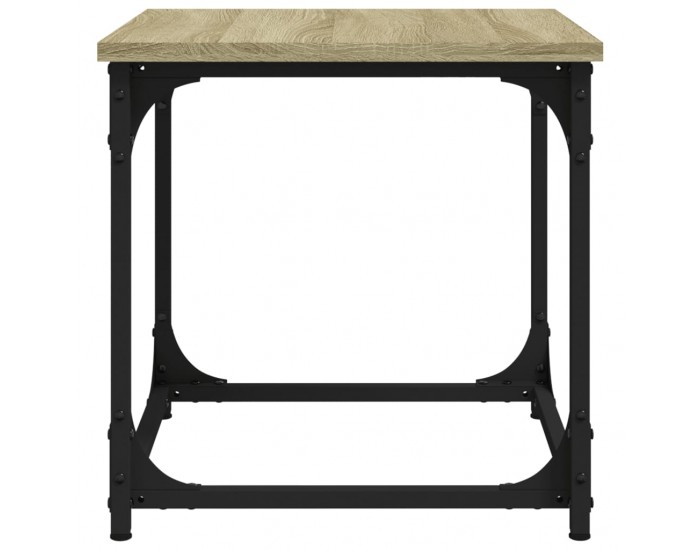 Sonata H Странична маса, Дъб сонома, 40x40x40 см, инженерно дърво