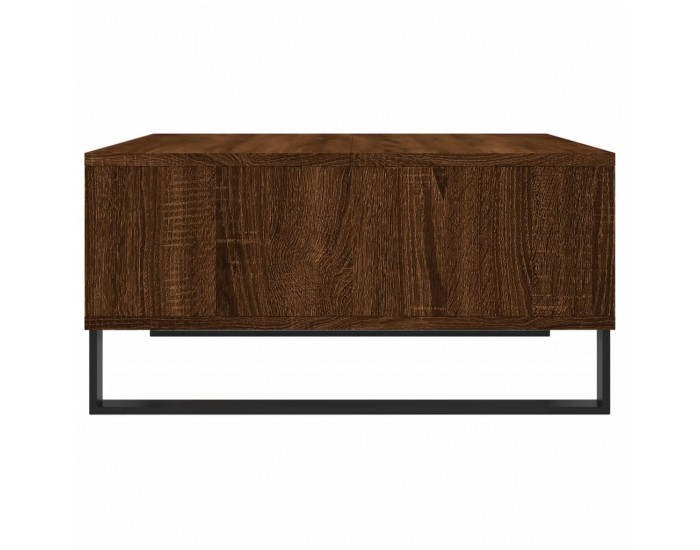 Sonata H Кафе маса, кафяв дъб, 60x60x30 см, инженерно дърво