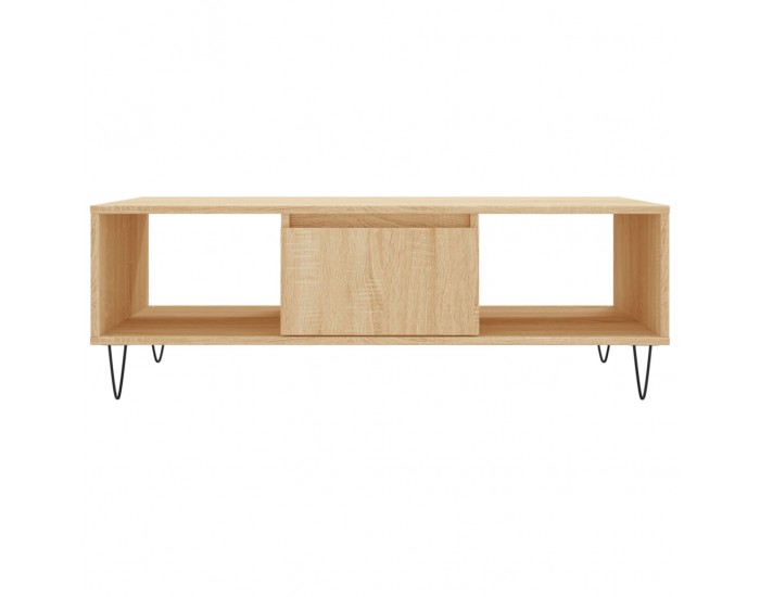 Sonata H Кафе маса, дъб сонома, 104x60x35 см, инженерно дърво