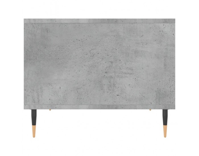 Sonata H Маса за кафе, бетонно сива, 60x50x40 см, инженерно дърво