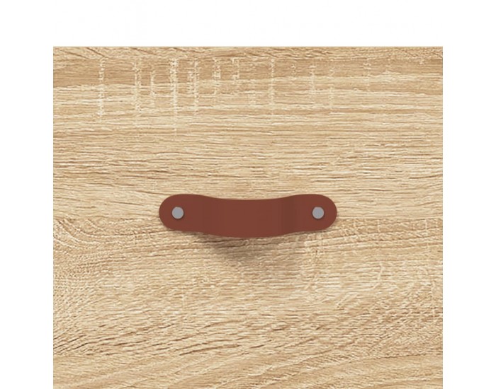 Sonata H Кафе маса, дъб сонома, 50x50x40 см, инженерно дърво