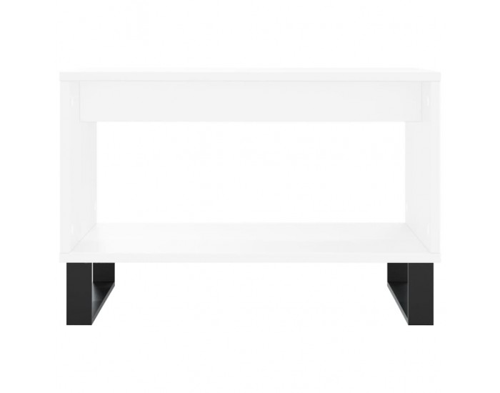 Sonata H Маса за кафе, бяла, 60x50x40 см, инженерно дърво